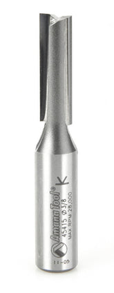 Amana Tool 45415 Carbide Tipped Straight Plunge High Production 3/8 D x 1-1/4 CH x 3 Inch Long x 1/2 Inch SHK Router Bit